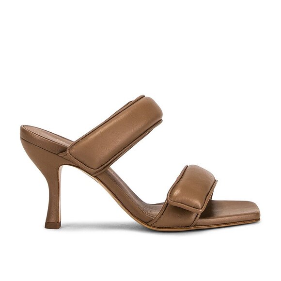 NEW GIA BORGHINI x Pernille Teisbaek Two Strap Padded Adjustable Heels Sandal - Picture 4 of 9